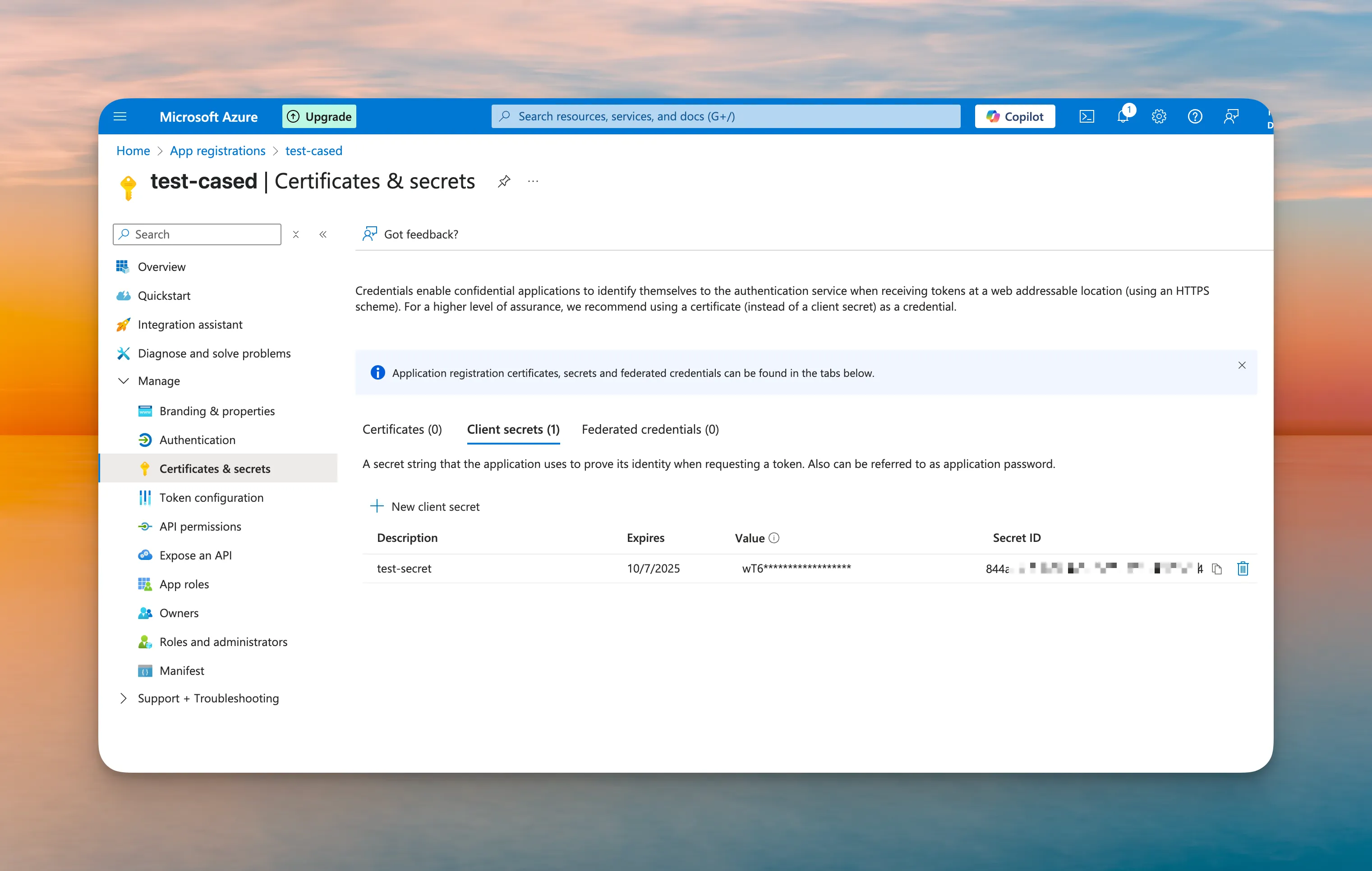 Azure App Registration