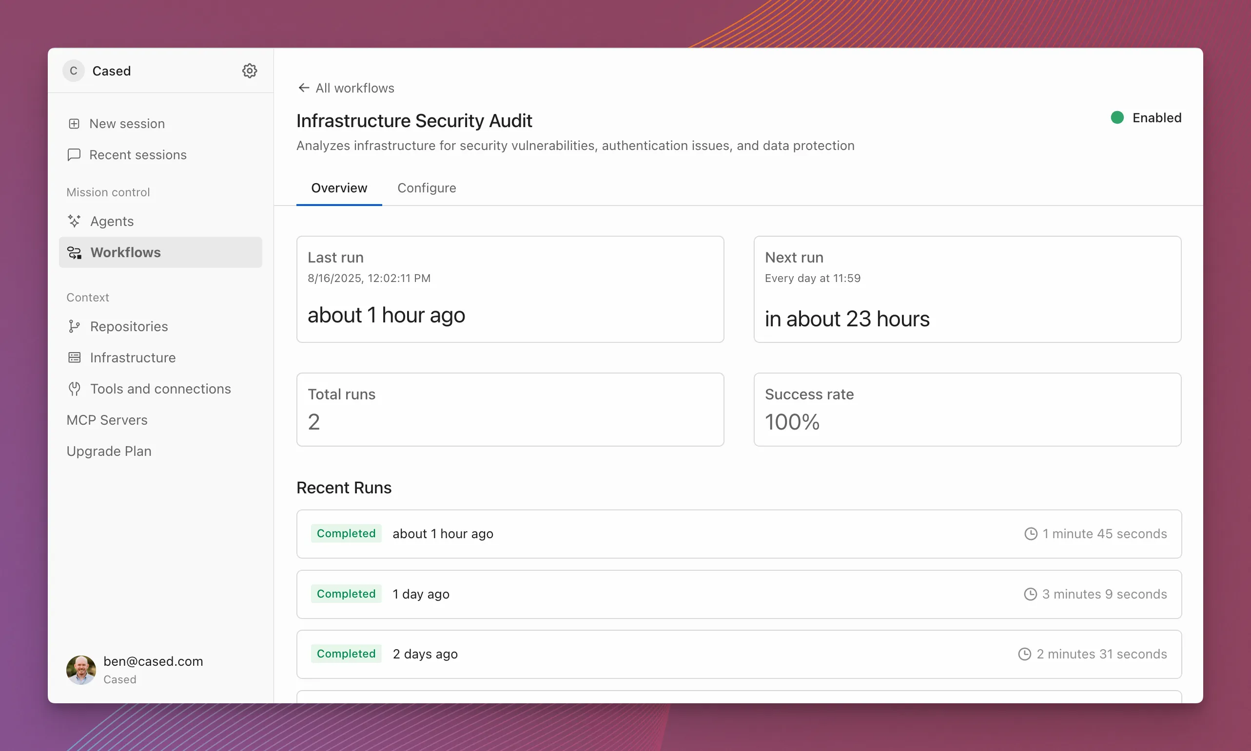 Workflows overview image
